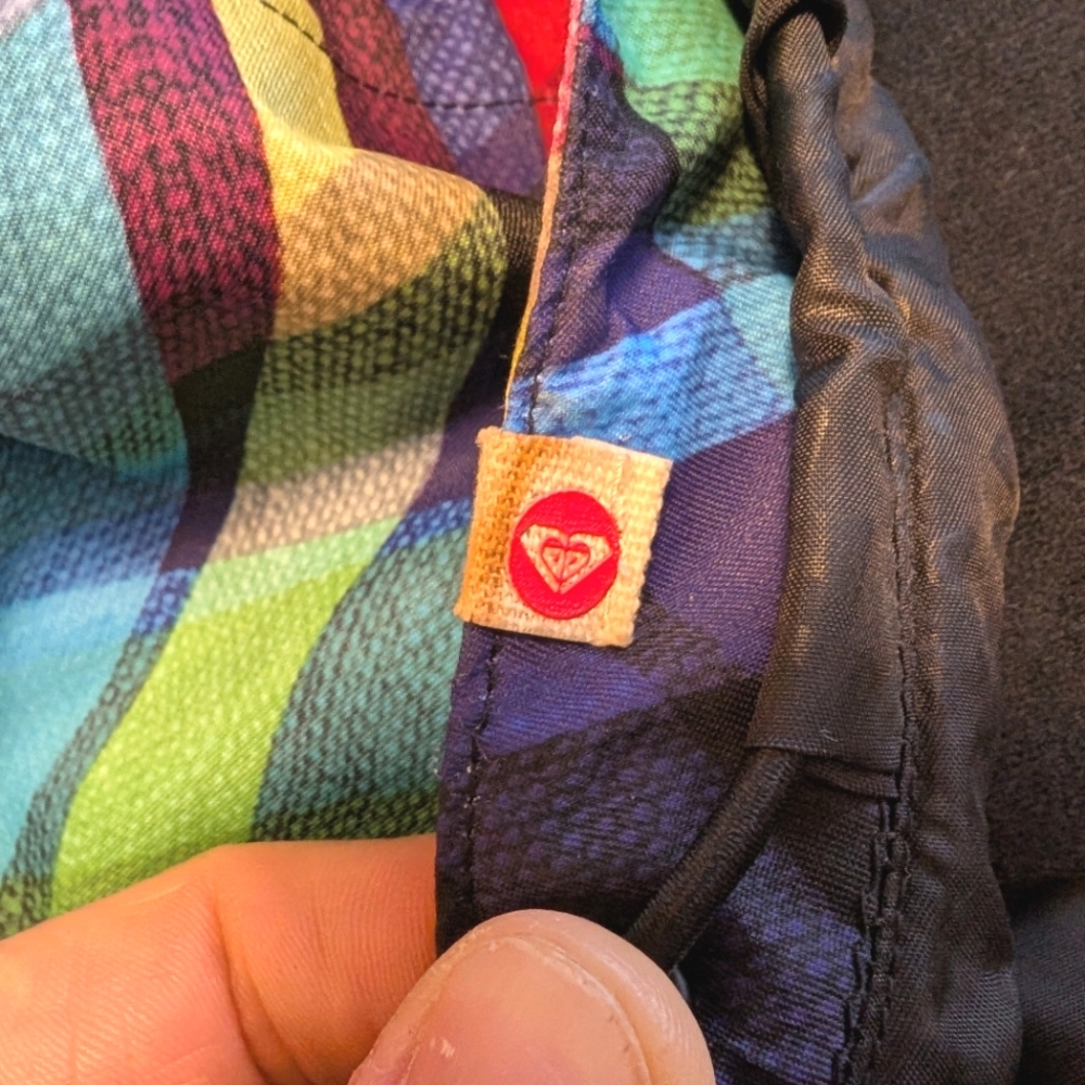 Roxy Multicolor Plaid Ski Jacket - image 10